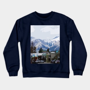 Jasper, Alberta - Rocky Mountain View Crewneck Sweatshirt